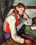 Paul Cezanne Boy in a Red Waistcoat china oil painting artist